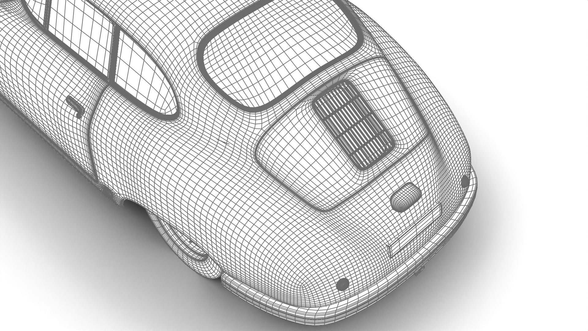 Porsche 356 2 Coupe 1948  3D model_36