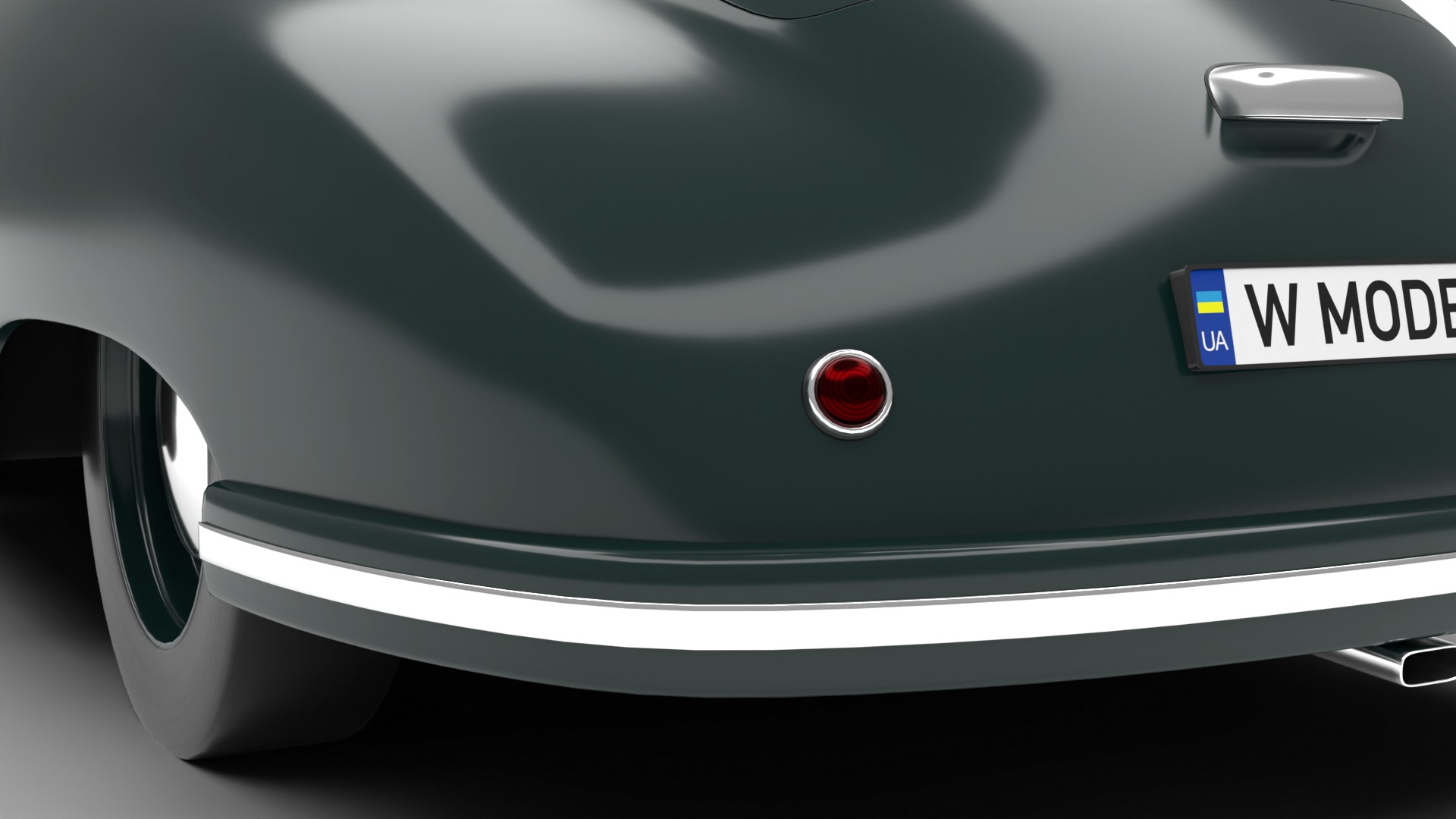 Porsche 356 2 Coupe 1948  3D model_16