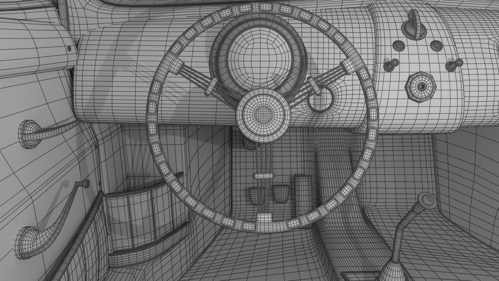 Porsche 356 2 Coupe 1948  3D model_49