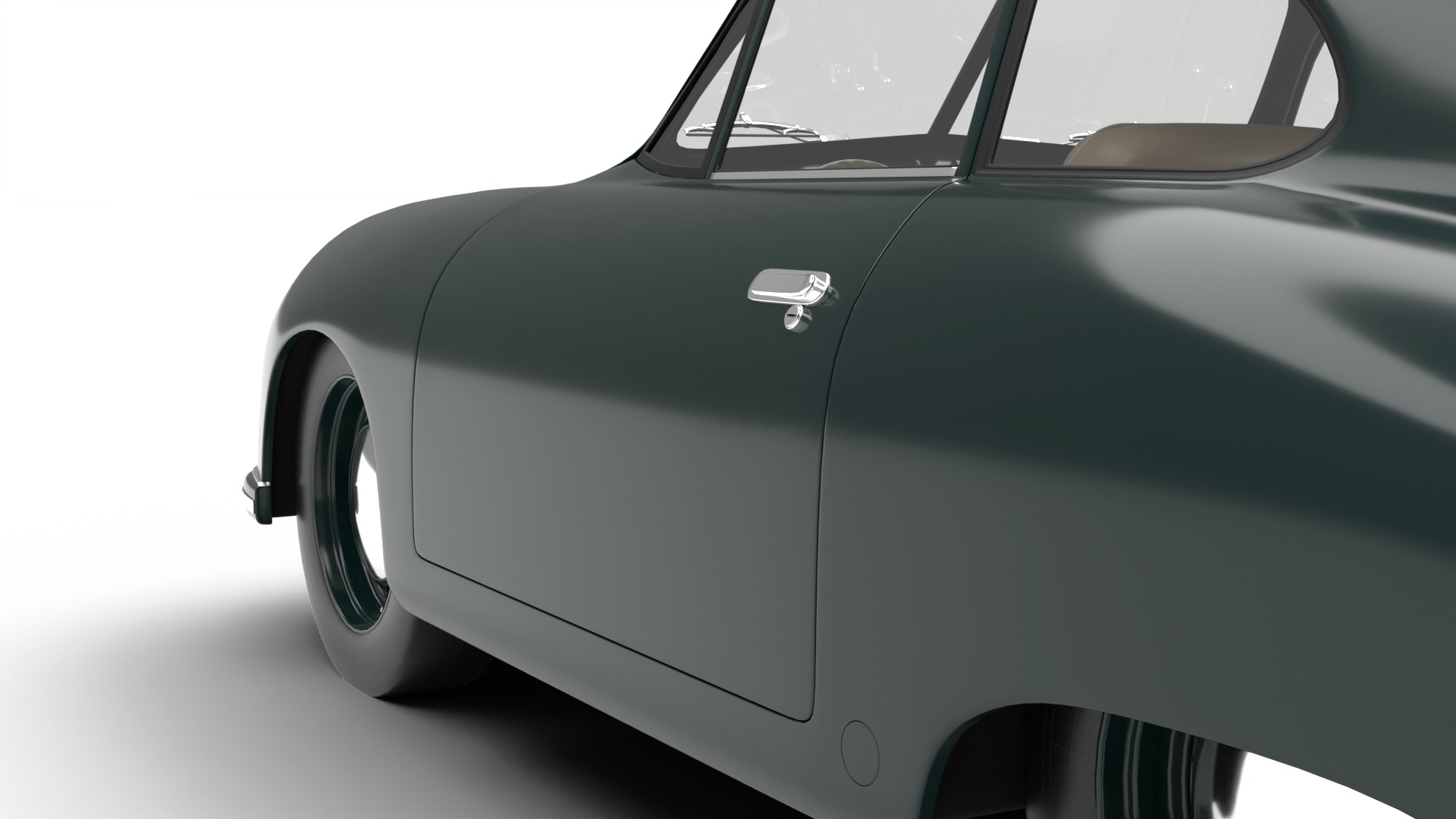 Porsche 356 2 Coupe 1948  3D model_17