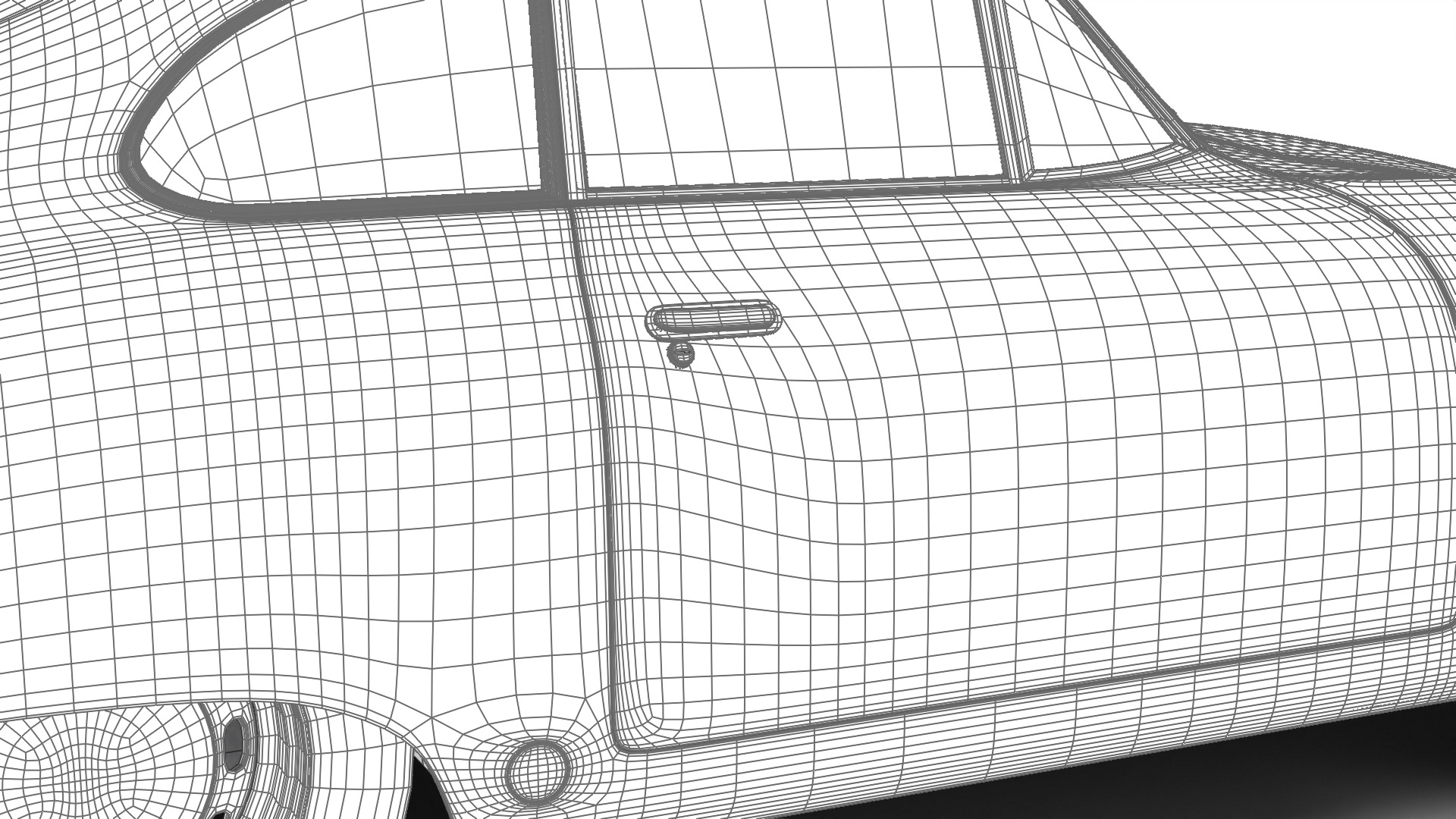 Porsche 356 2 Coupe 1948  3D model_34