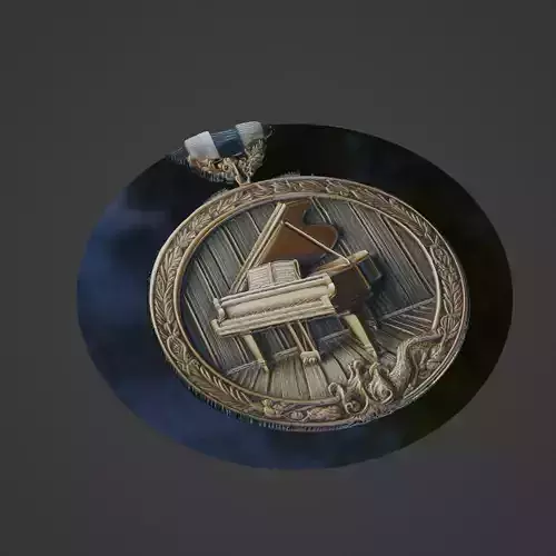 Musical Instrument Medallion