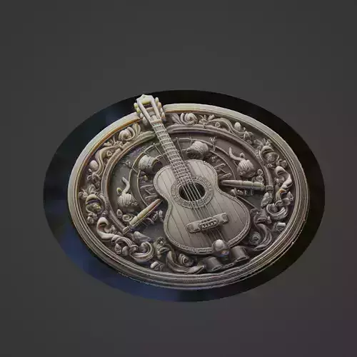 Musical Instrument Medallion