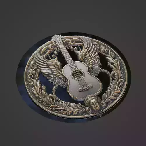 Musical Instrument Medallion