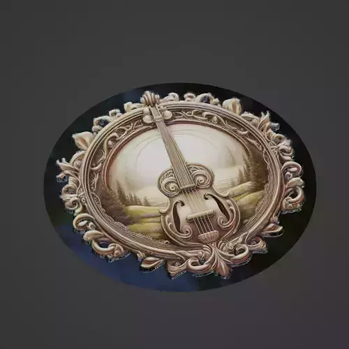 Musical Instrument Medallion
