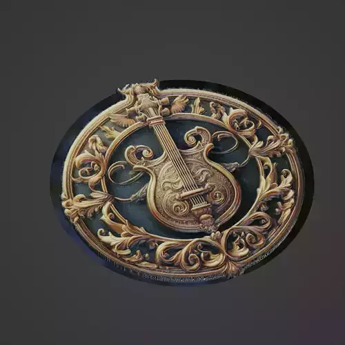 Musical Instrument Medallion