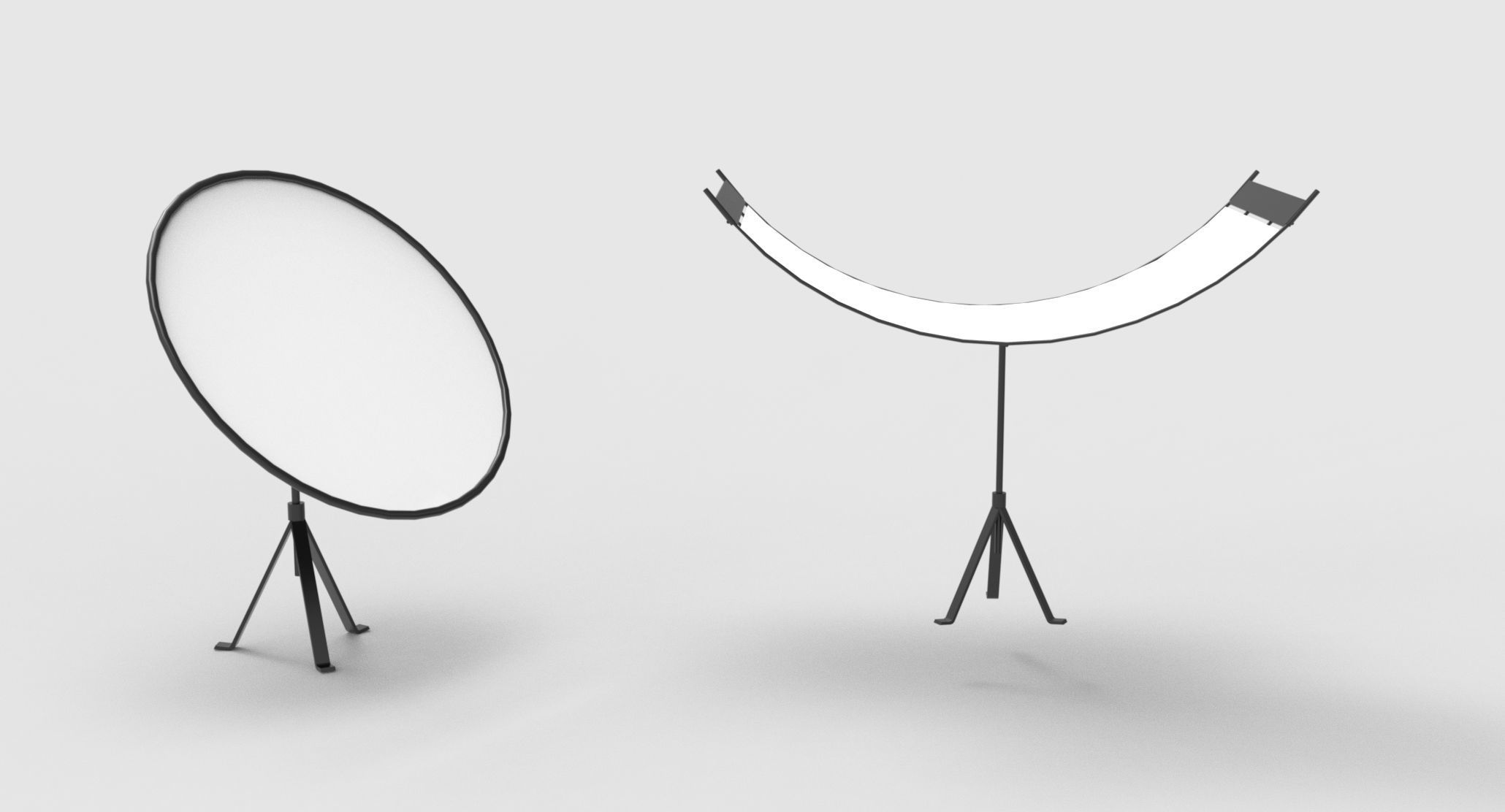 Light Reflector 3D model_3