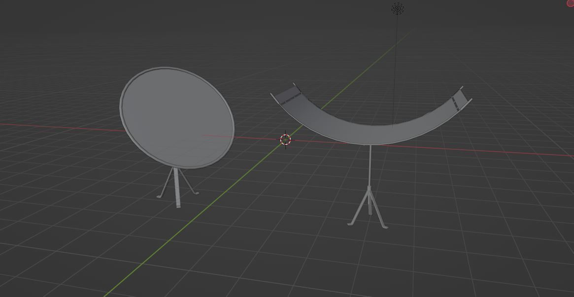 Light Reflector 3D model_8