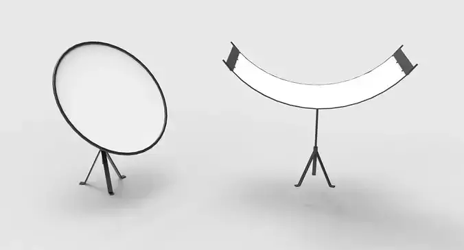 Light Reflector 3D model