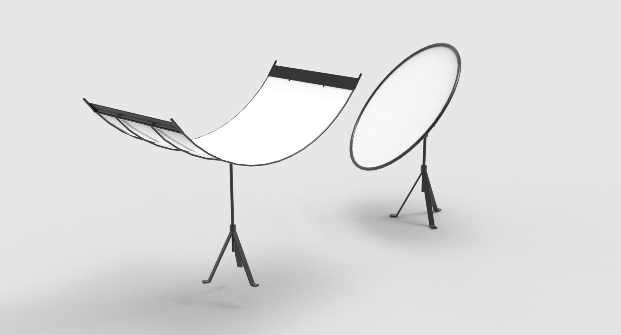 Light Reflector 3D model_1