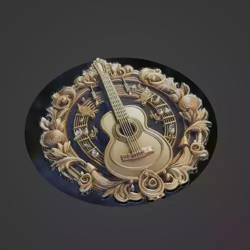 Musical Instrument Medallion