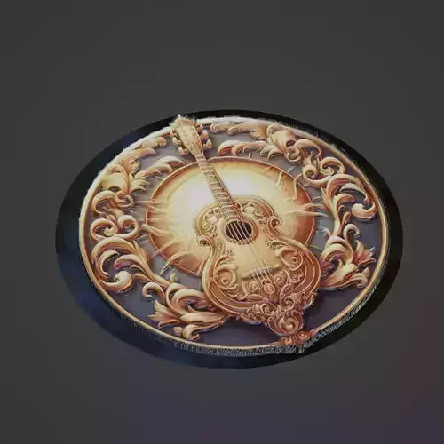 Musical Instrument Medallion