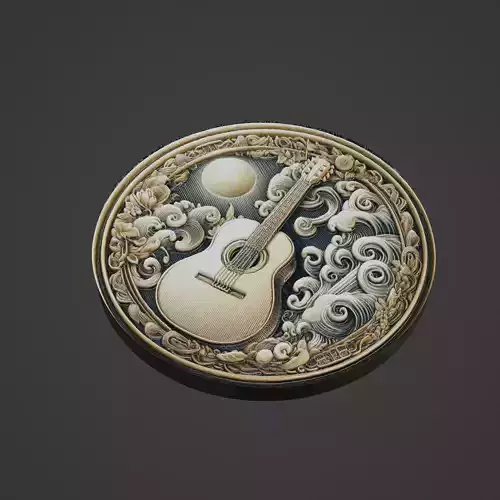 Musical Instrument Medallion