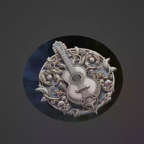 Musical Instrument Medallion