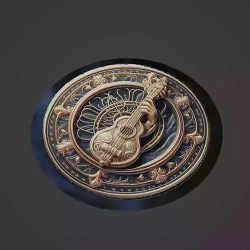 Musical Instrument Medallion