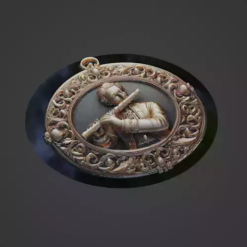 Musical Instrument Medallion