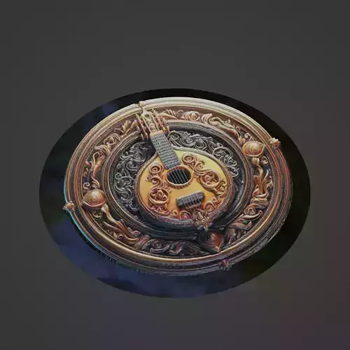 Musical Instrument Medallion