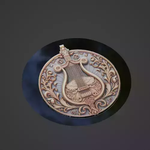 Musical Instrument Medallion