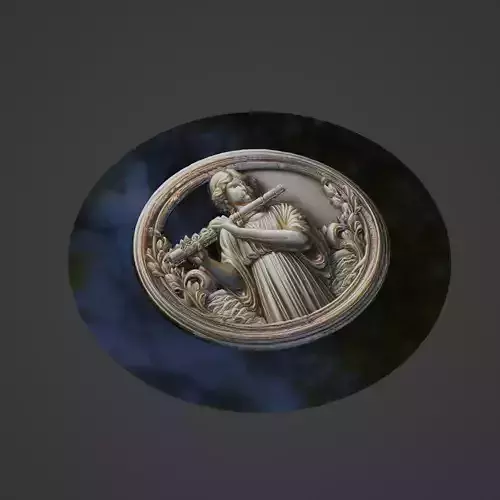 Musical Instrument Medallion