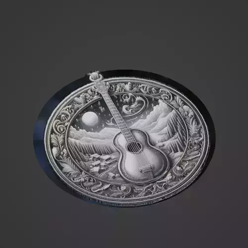 Musical Instrument Medallion