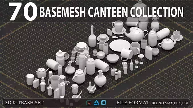 70 Basemesh canteen collection