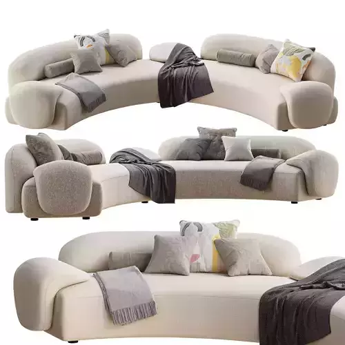 Paolo Castelli Ama Sofa 3D model