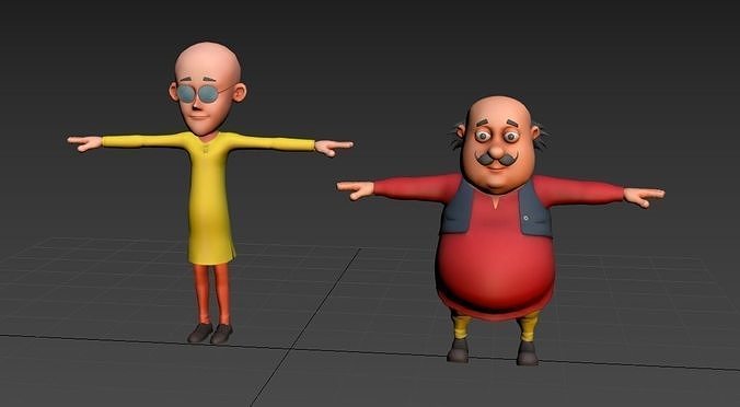 motu-patlu 3D model