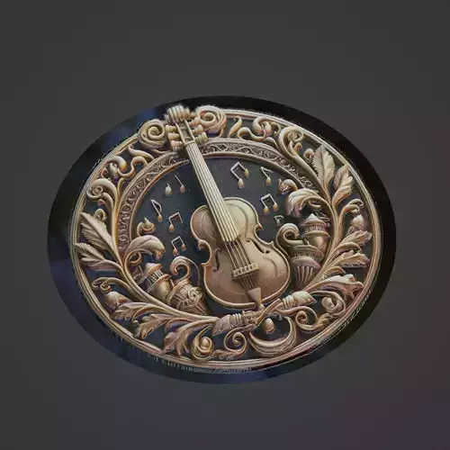 Musical Instrument Medallion