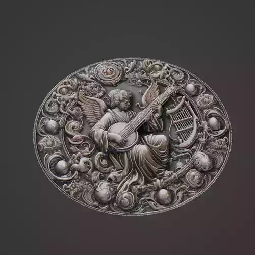 Musical Instrument Medallion