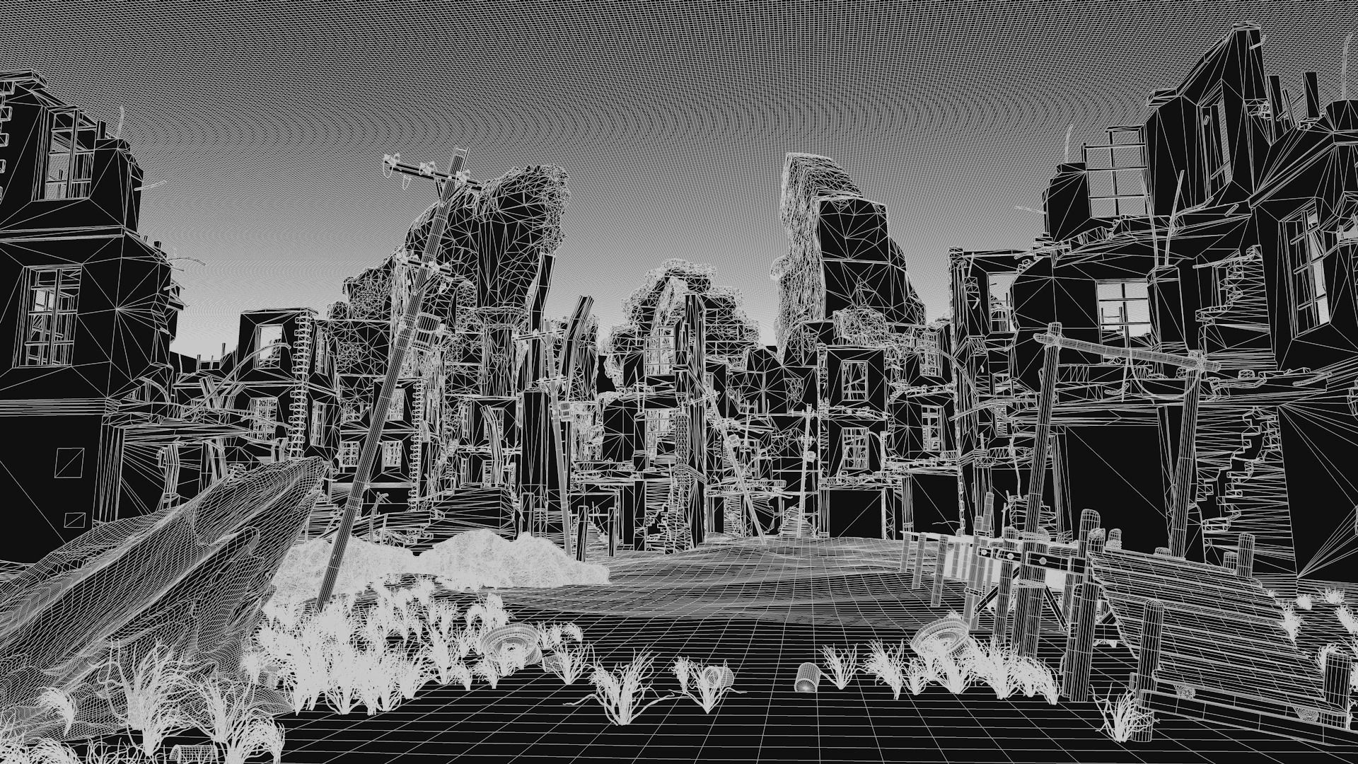 Underwater City 3D model_6