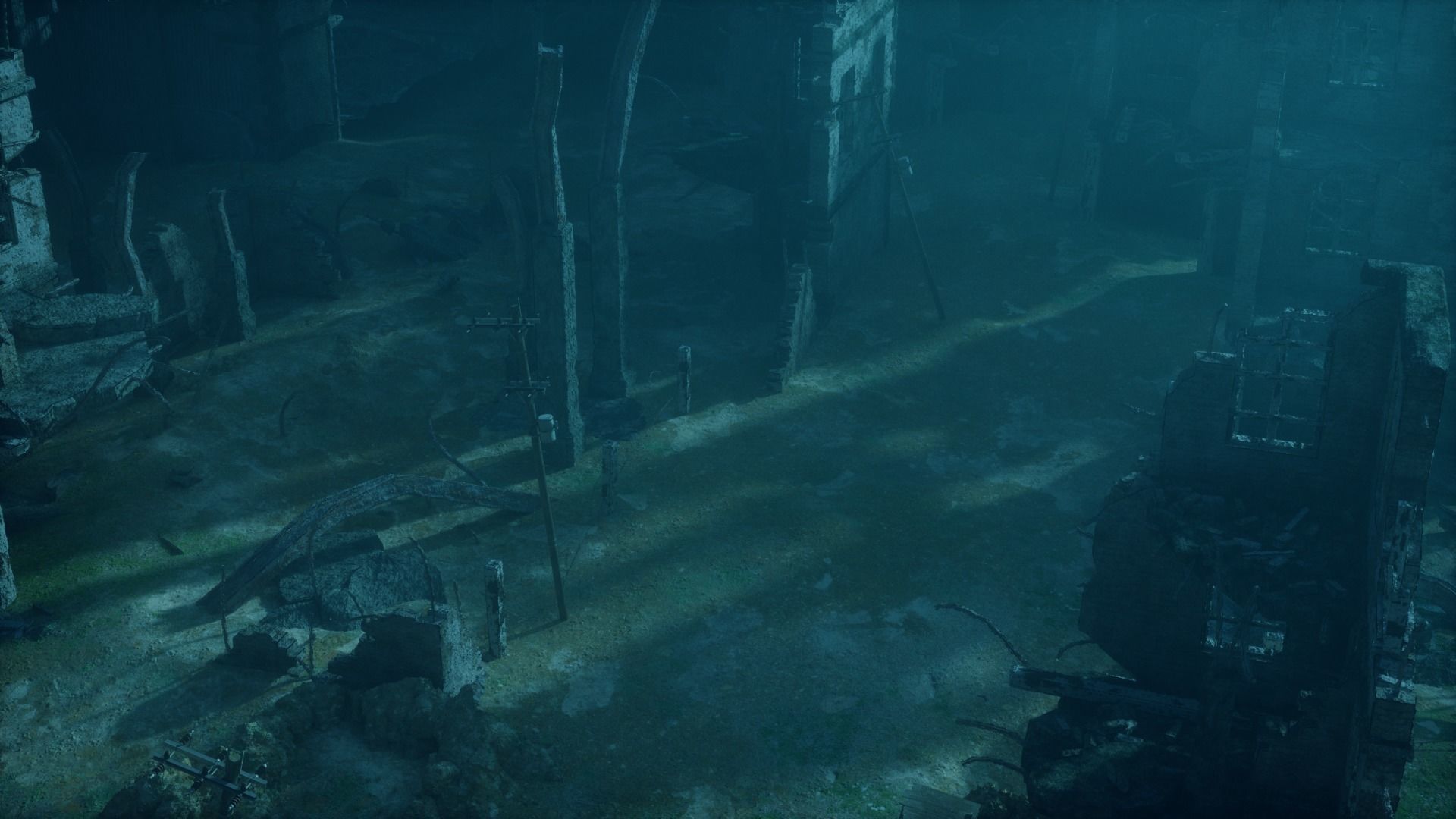 Underwater City 3D model_5