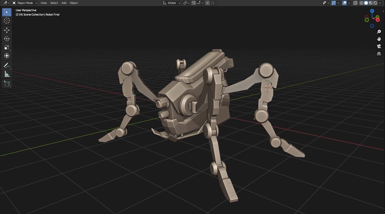 Insect Robot 3D model_1