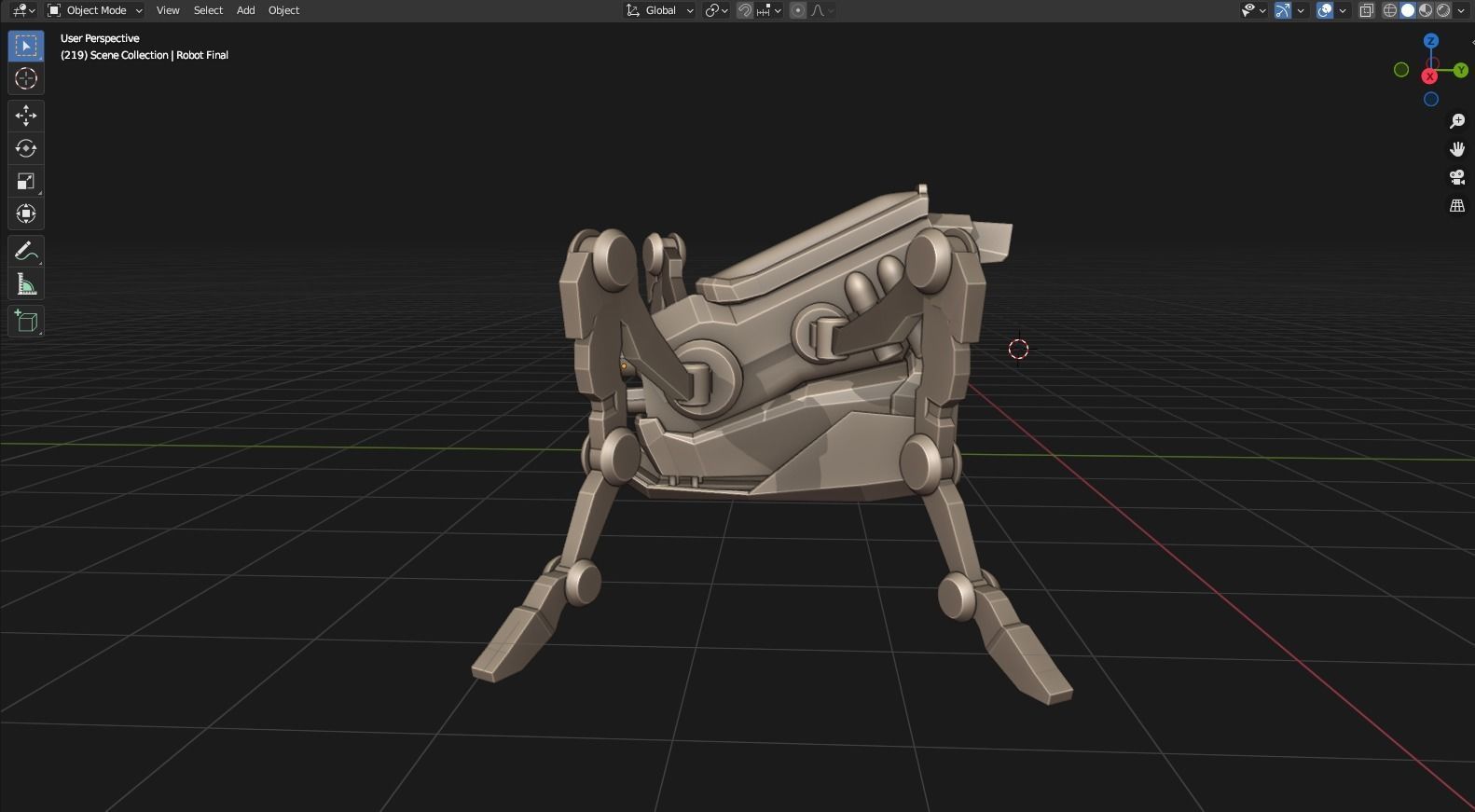 Insect Robot 3D model_2