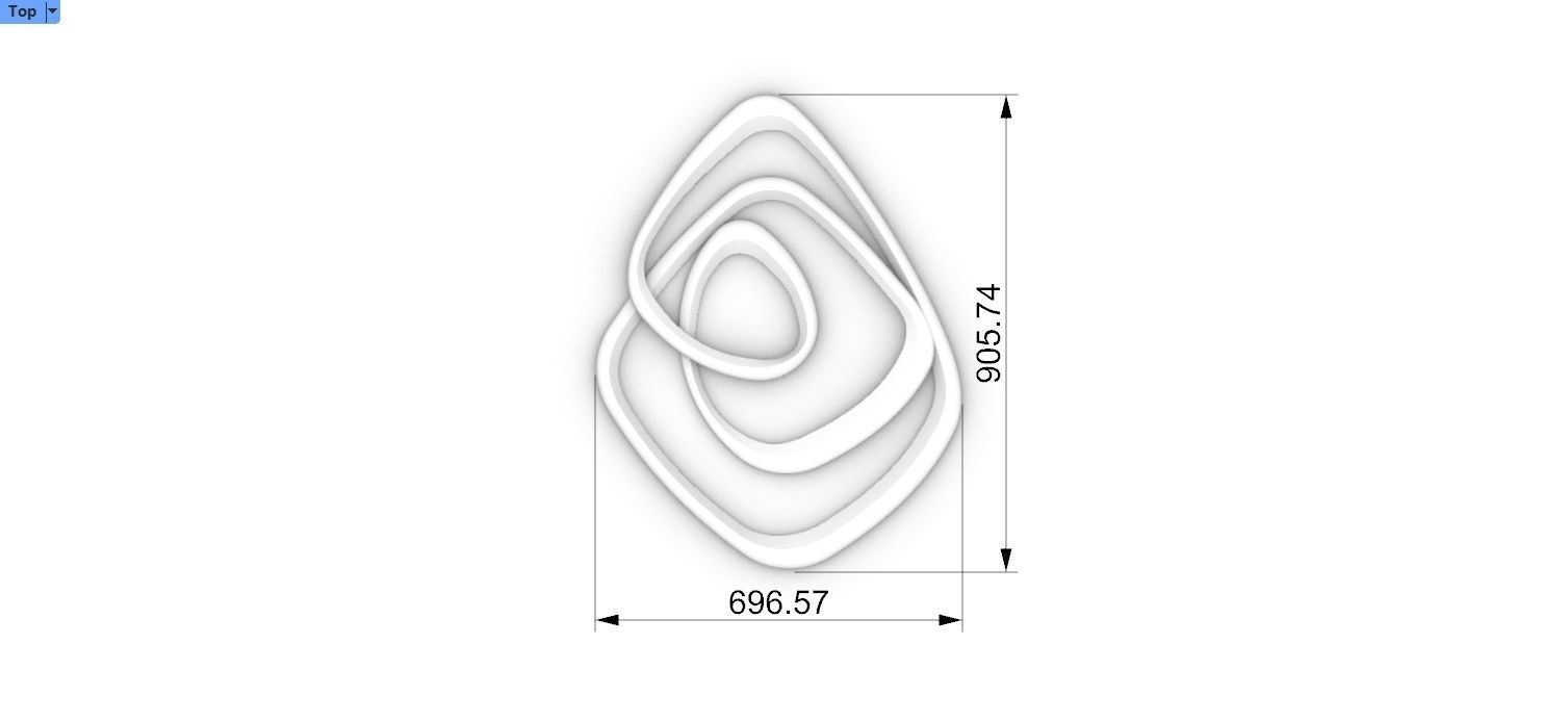 Mirror frame 3D model_1