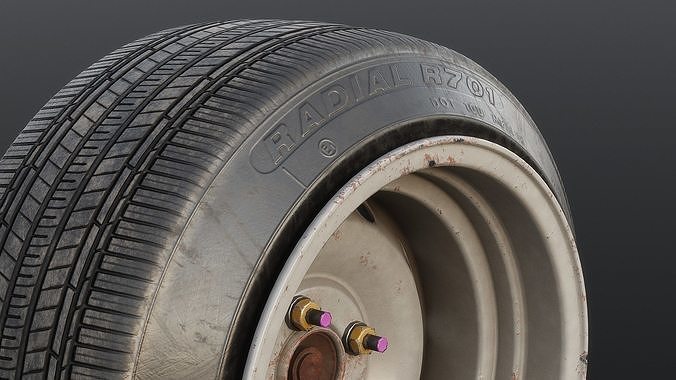 Stance Wheel 3D model 4