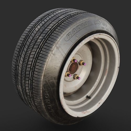 Stance Wheel 3D model 2