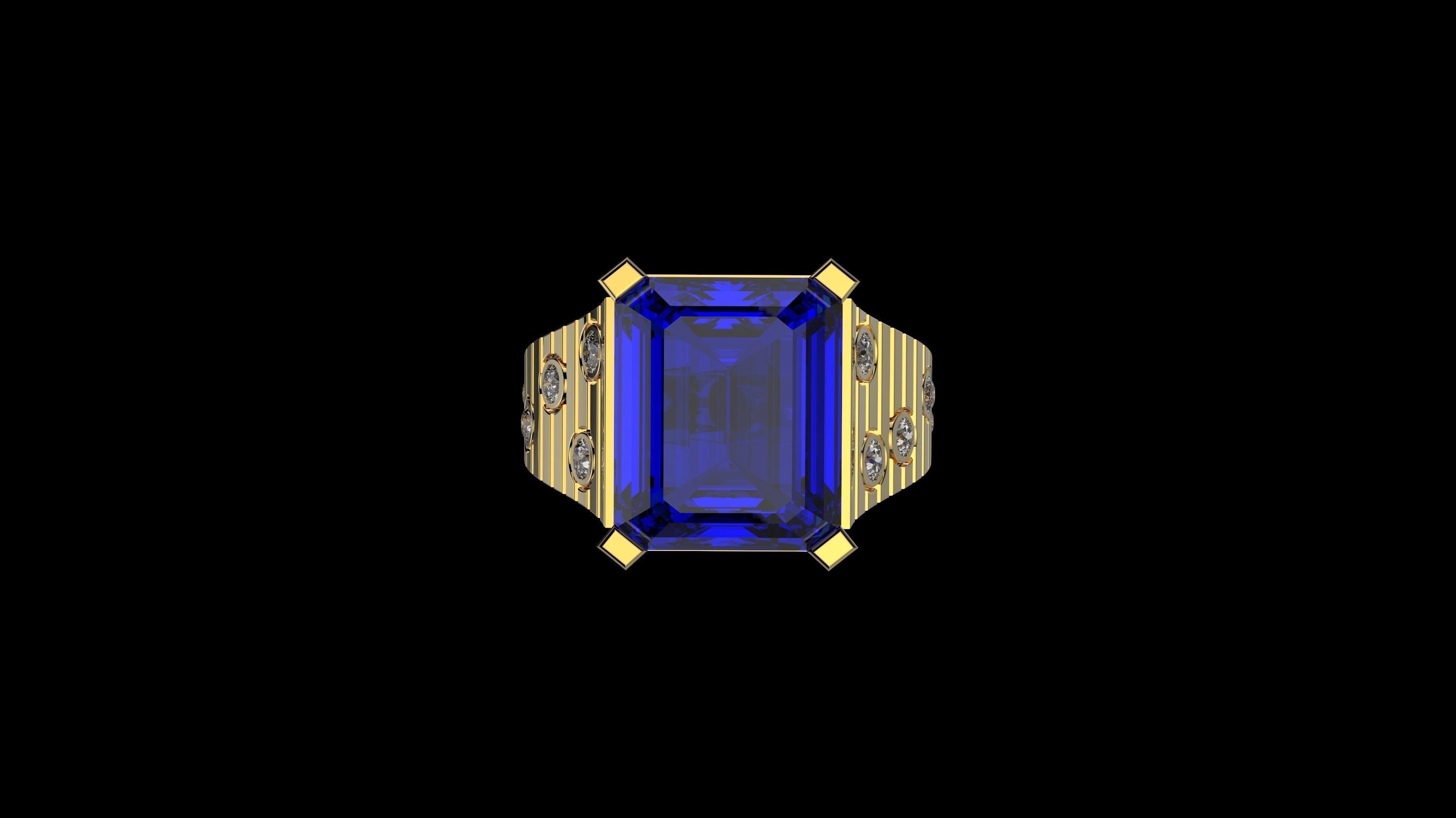 M 2 RINGS N2 3D print model_8