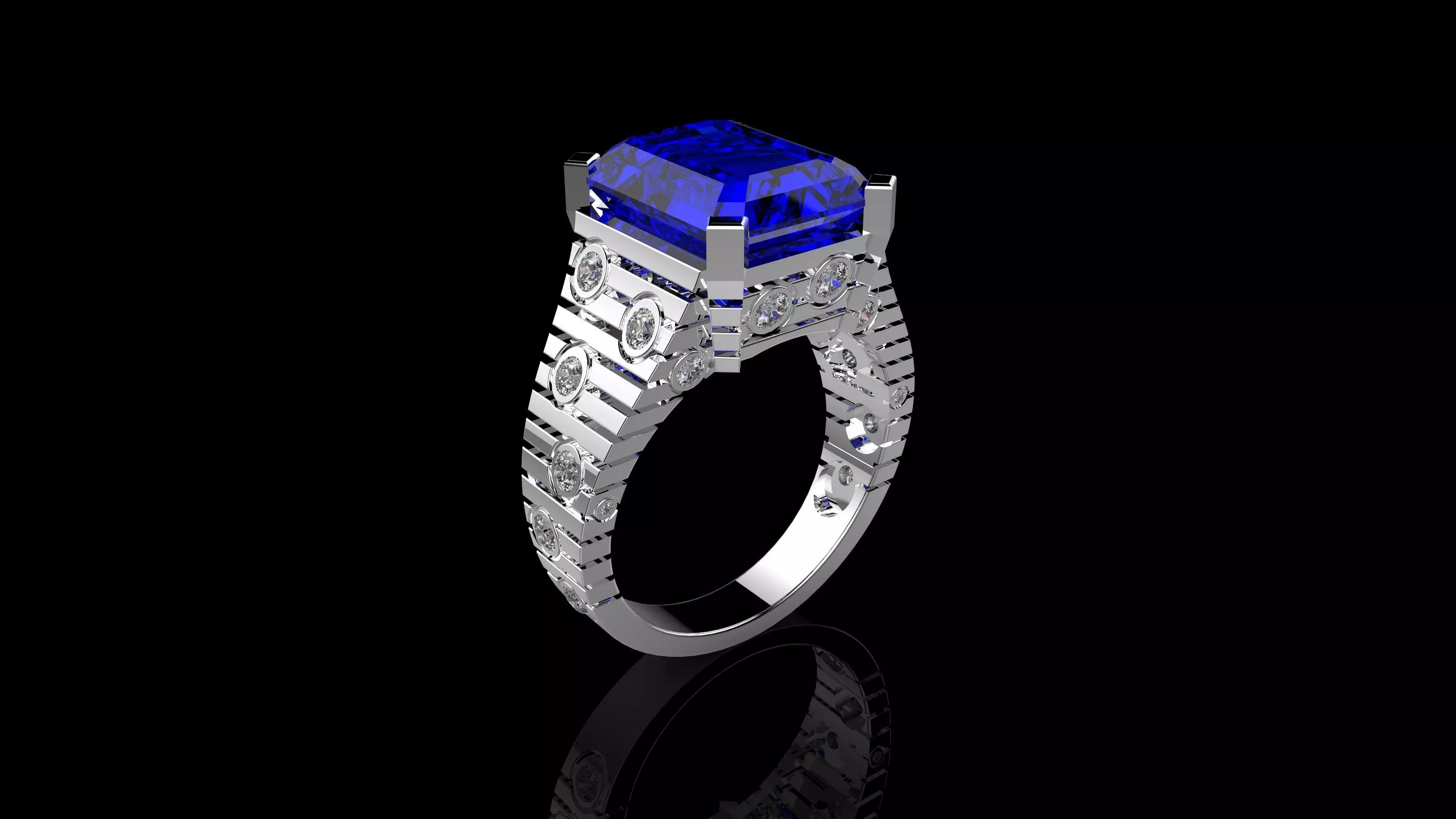 M 2 RINGS N2 3D print model_0