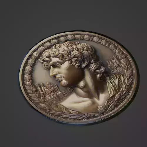 Alexander the Great Medallion
