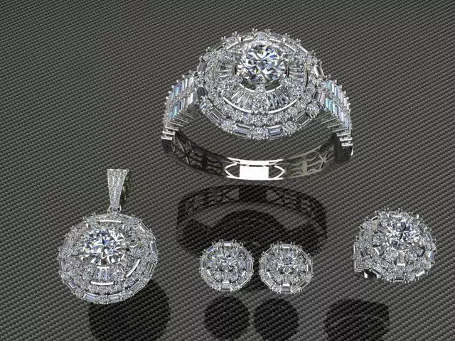 jewelry collection 3D print model_0