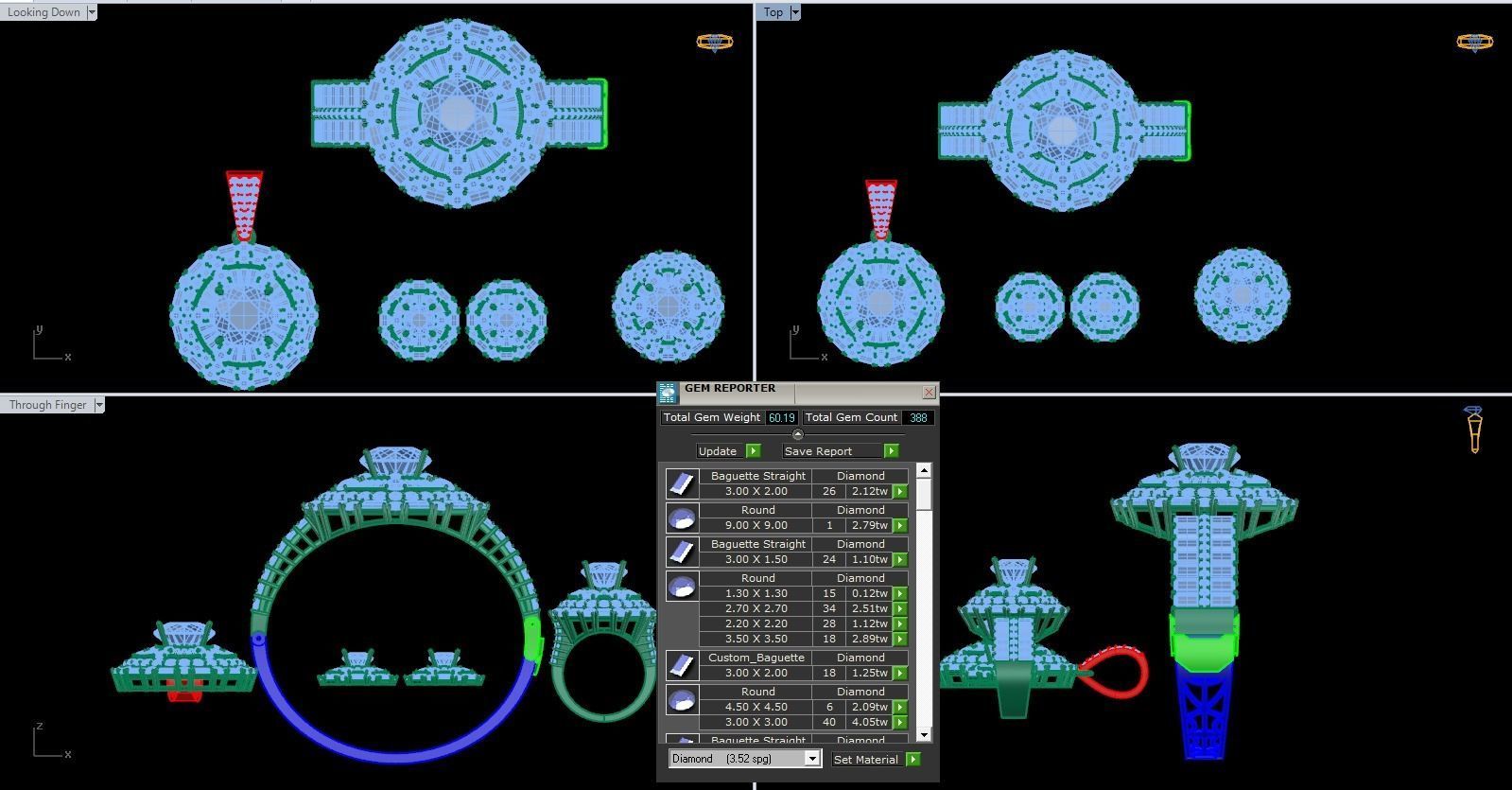 jewelry collection 3D print model_1