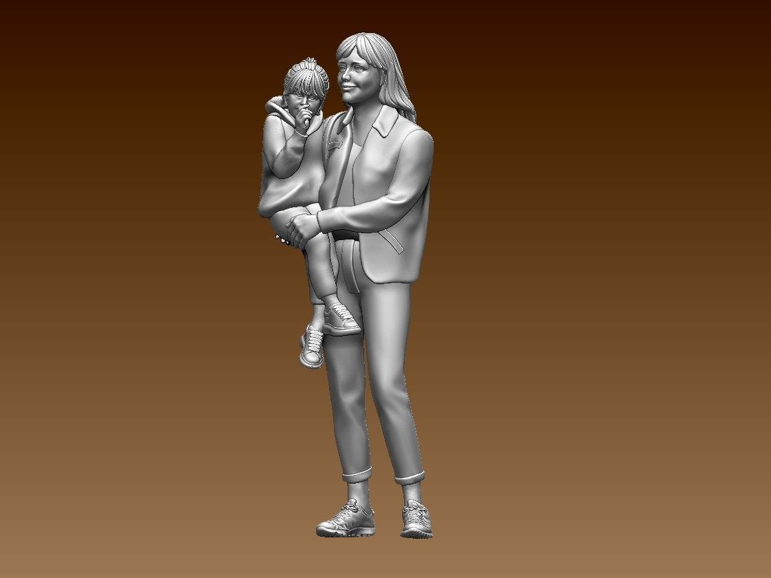 FAMILY  3D print model_25