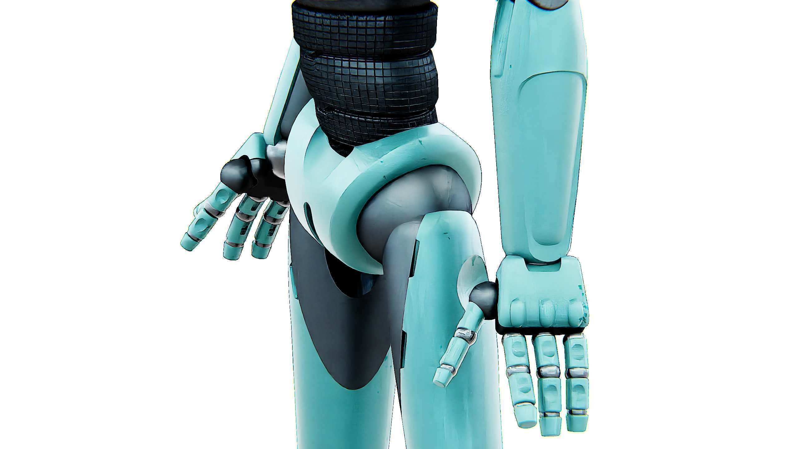 ANDROID JUNO FEMALE B Rigged for Unreal Engine - Unity - MIXAMO 3D model_24