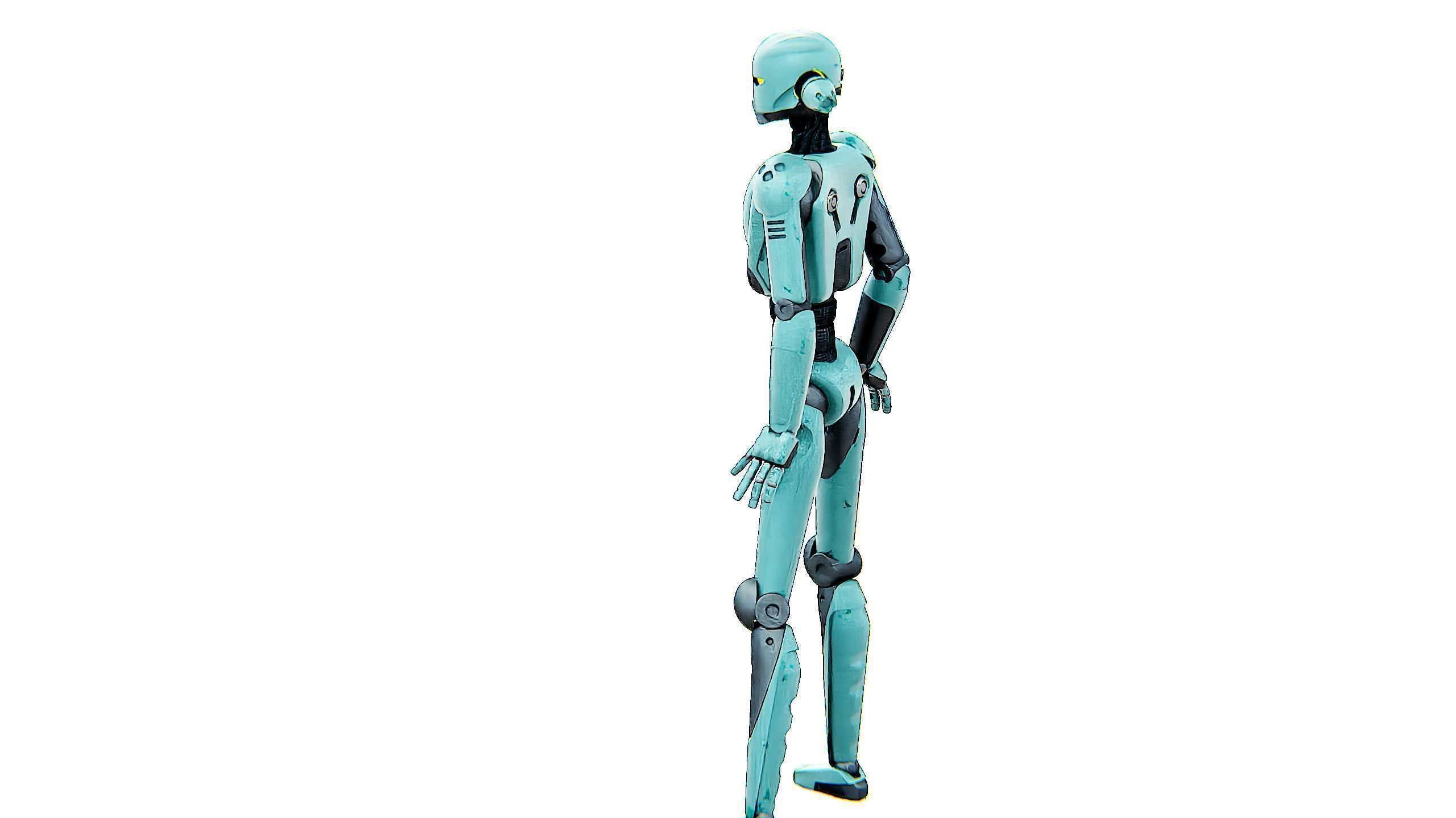 ANDROID JUNO FEMALE B Rigged for Unreal Engine - Unity - MIXAMO 3D model_14