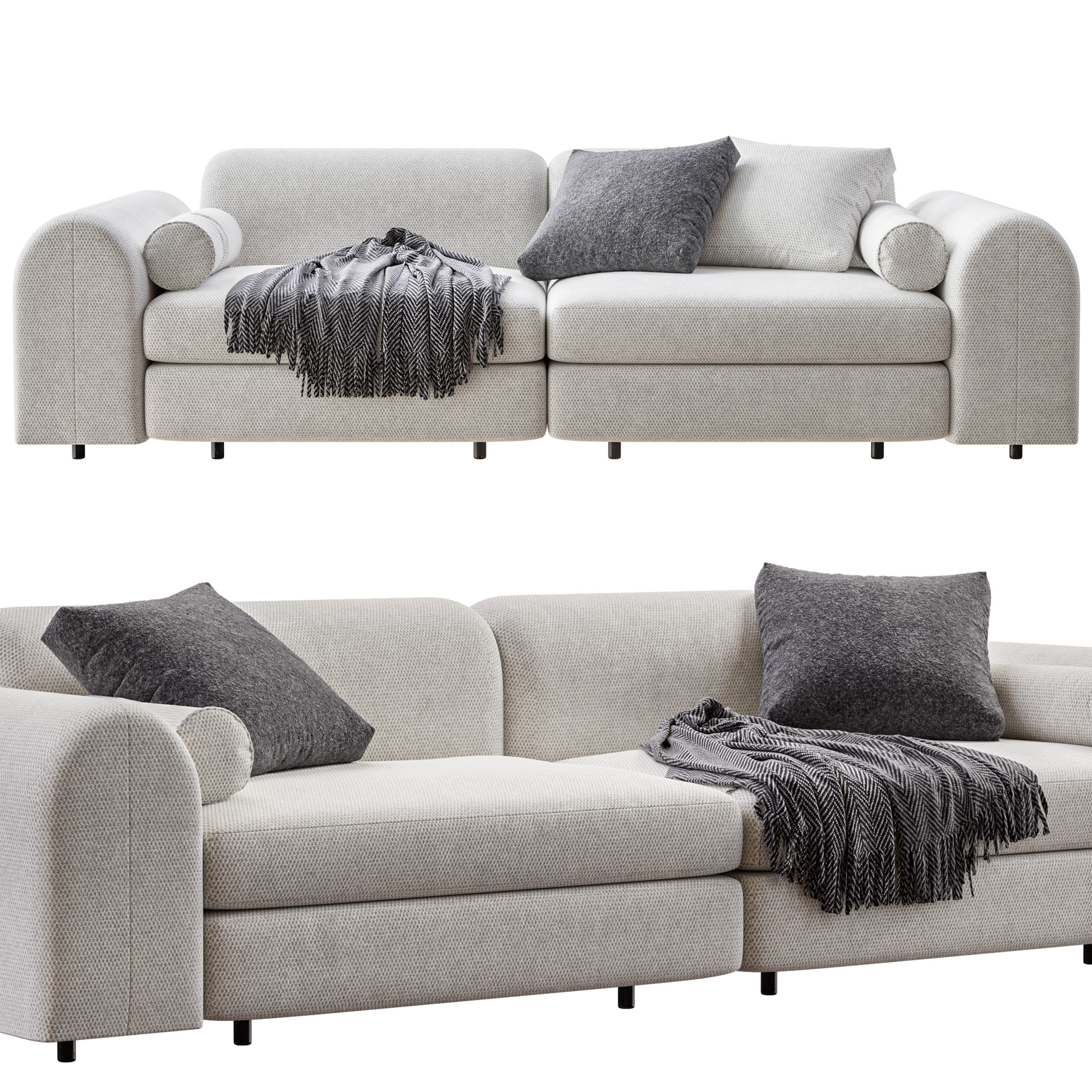 Arflex Edo Sofa 3D model_3