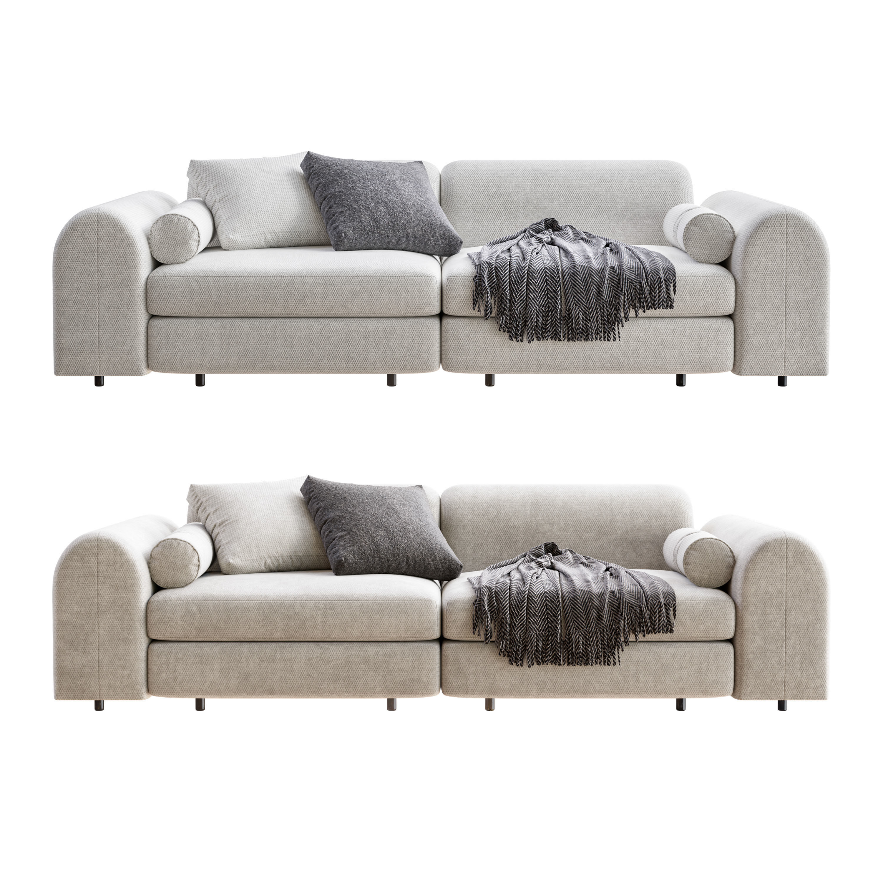 Arflex Edo Sofa 3D model_2
