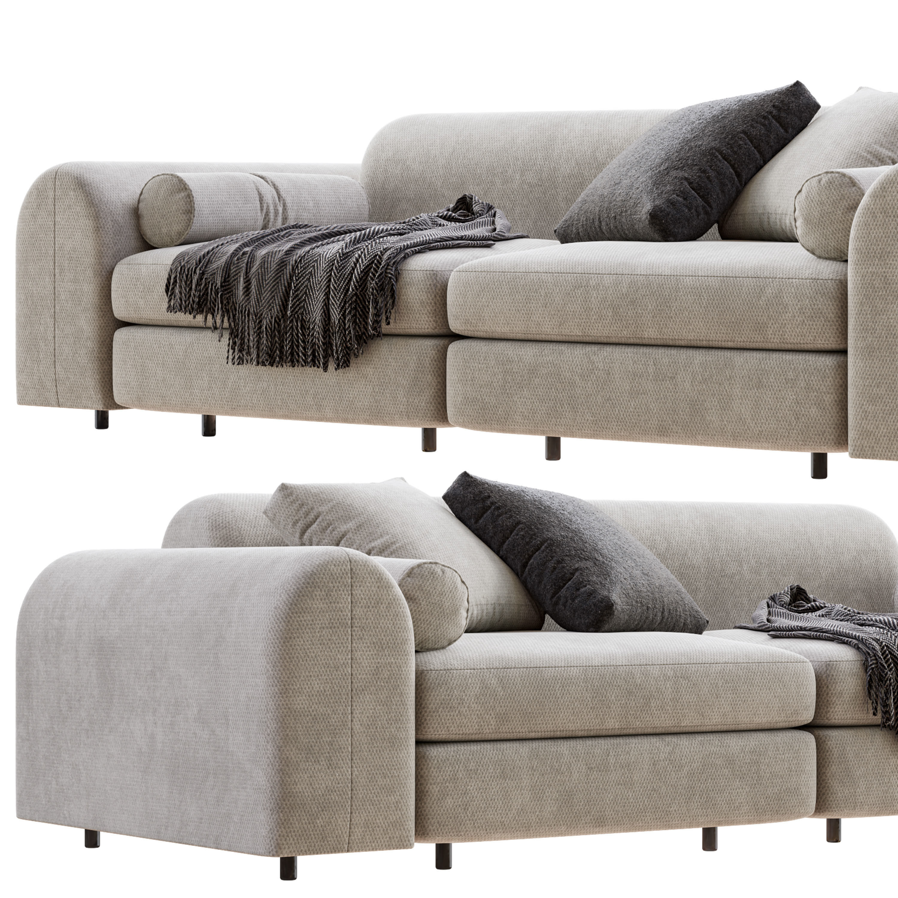 Arflex Edo Sofa 3D model_4