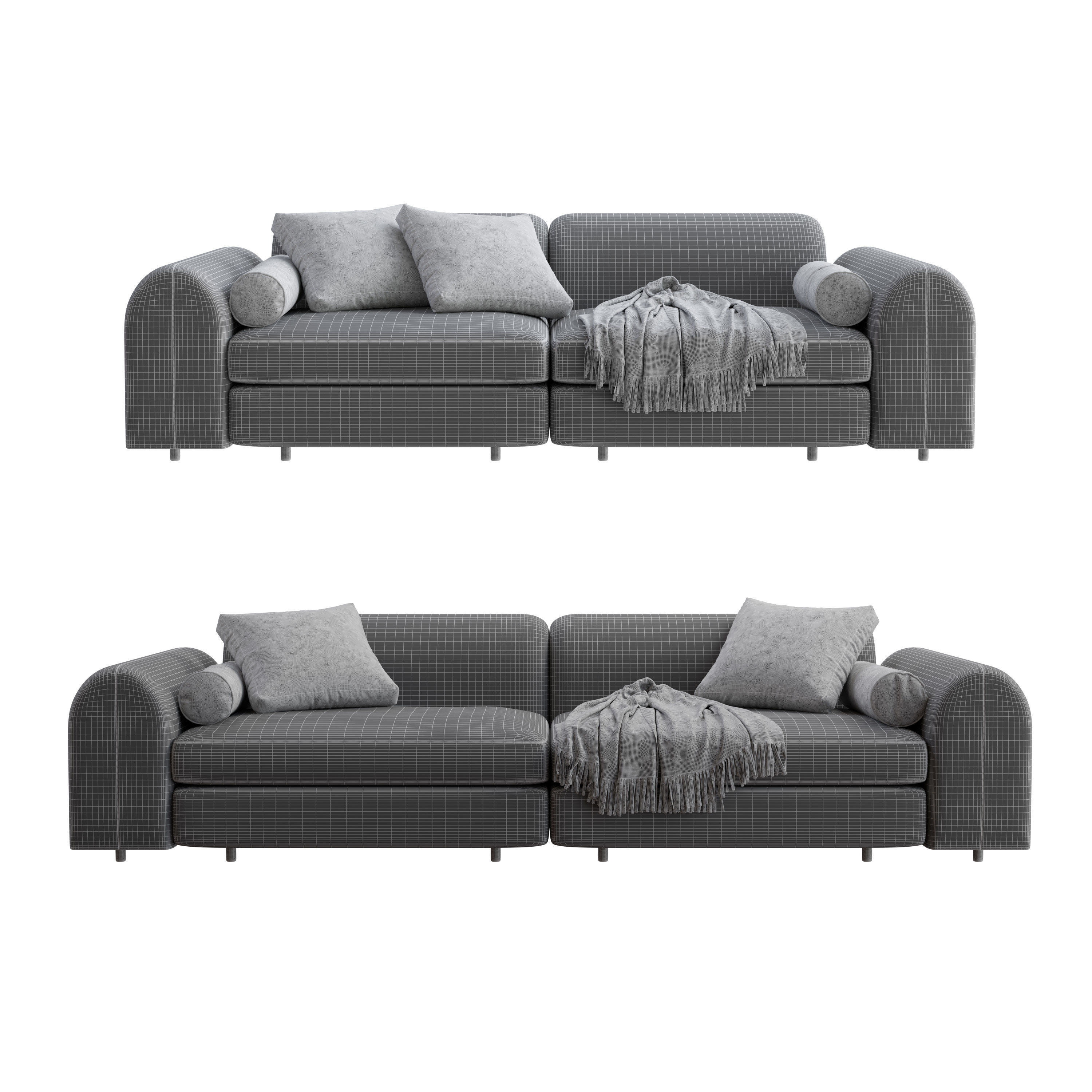Arflex Edo Sofa 3D model_6