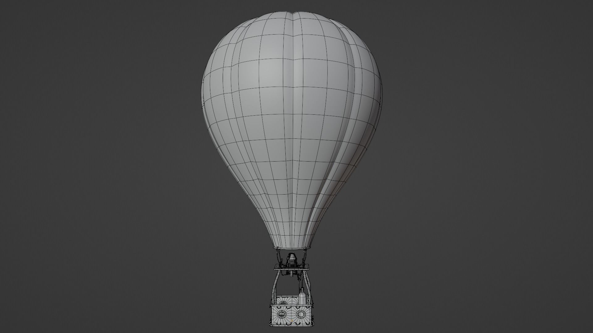 Hot Air Balloon 3D model_10