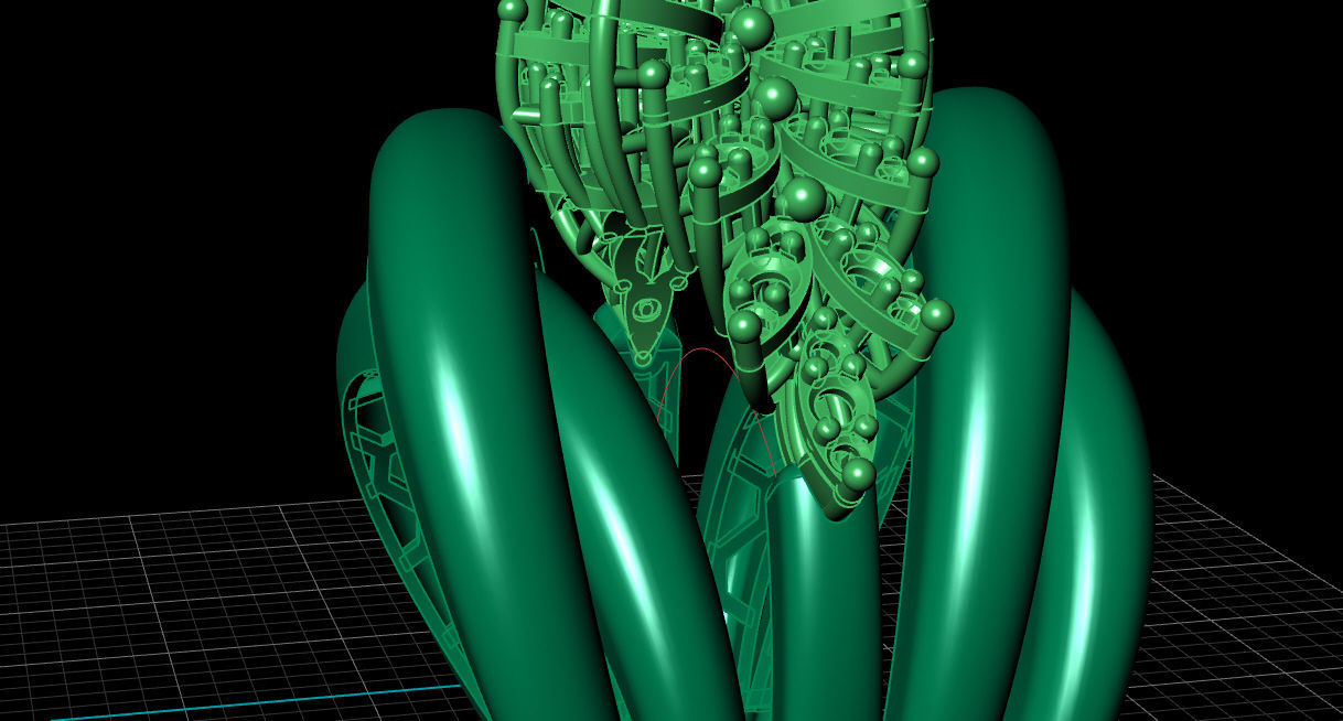 Marquise ring 3D print model_11